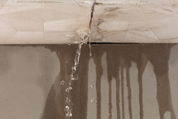 Professional Flood Damage Cleanup technician working in Lewisville, TX